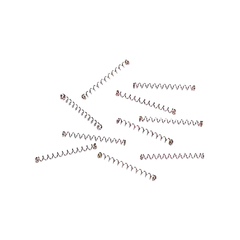 <b>10PCS x</b> Nickel Titanium Open Coil Spring with Closed Ends 15mm (15/8")